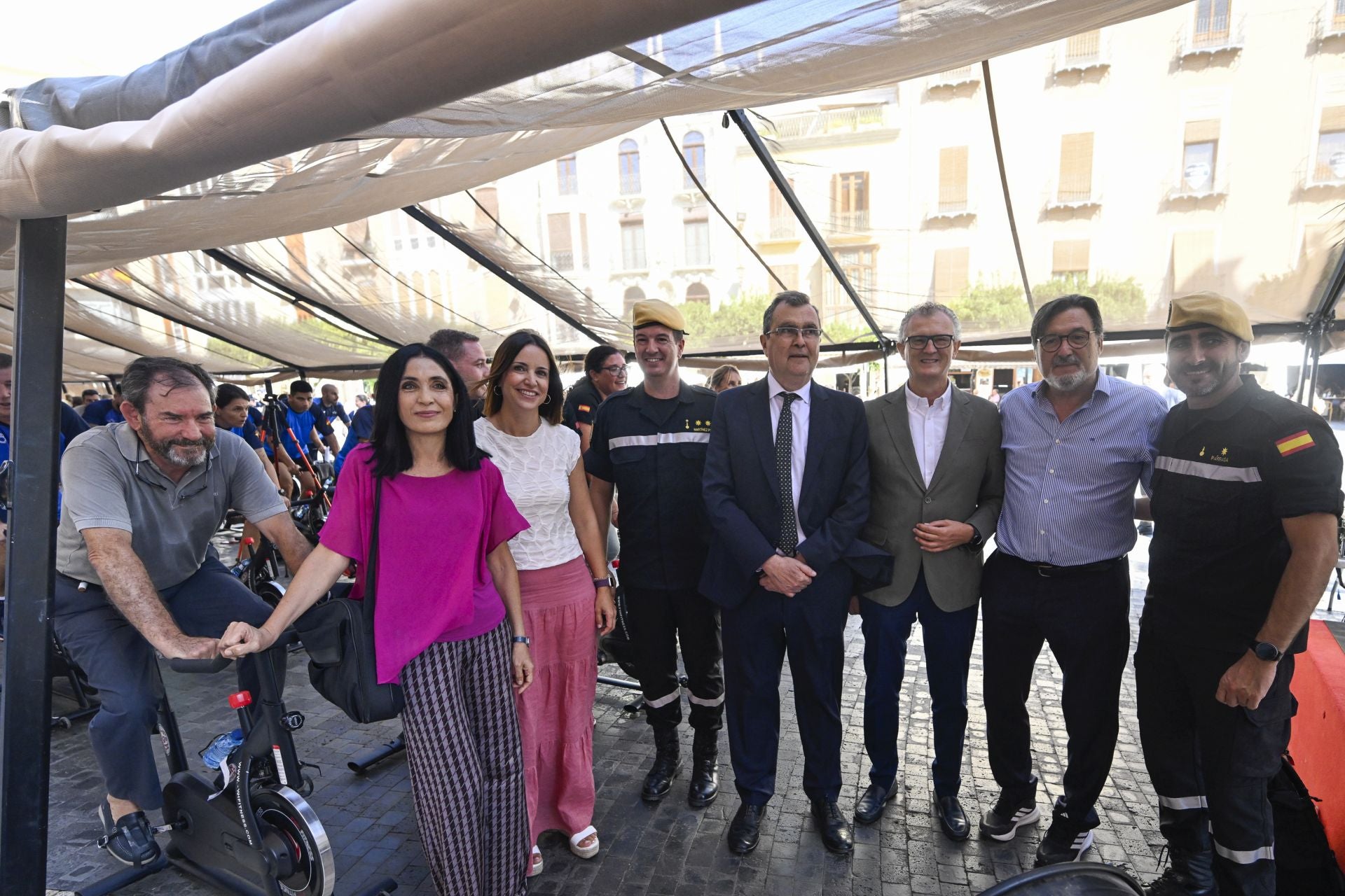 Las imágenes de la campaña &#039;UMEdula&#039; en la Plaza Belluga de Murcia