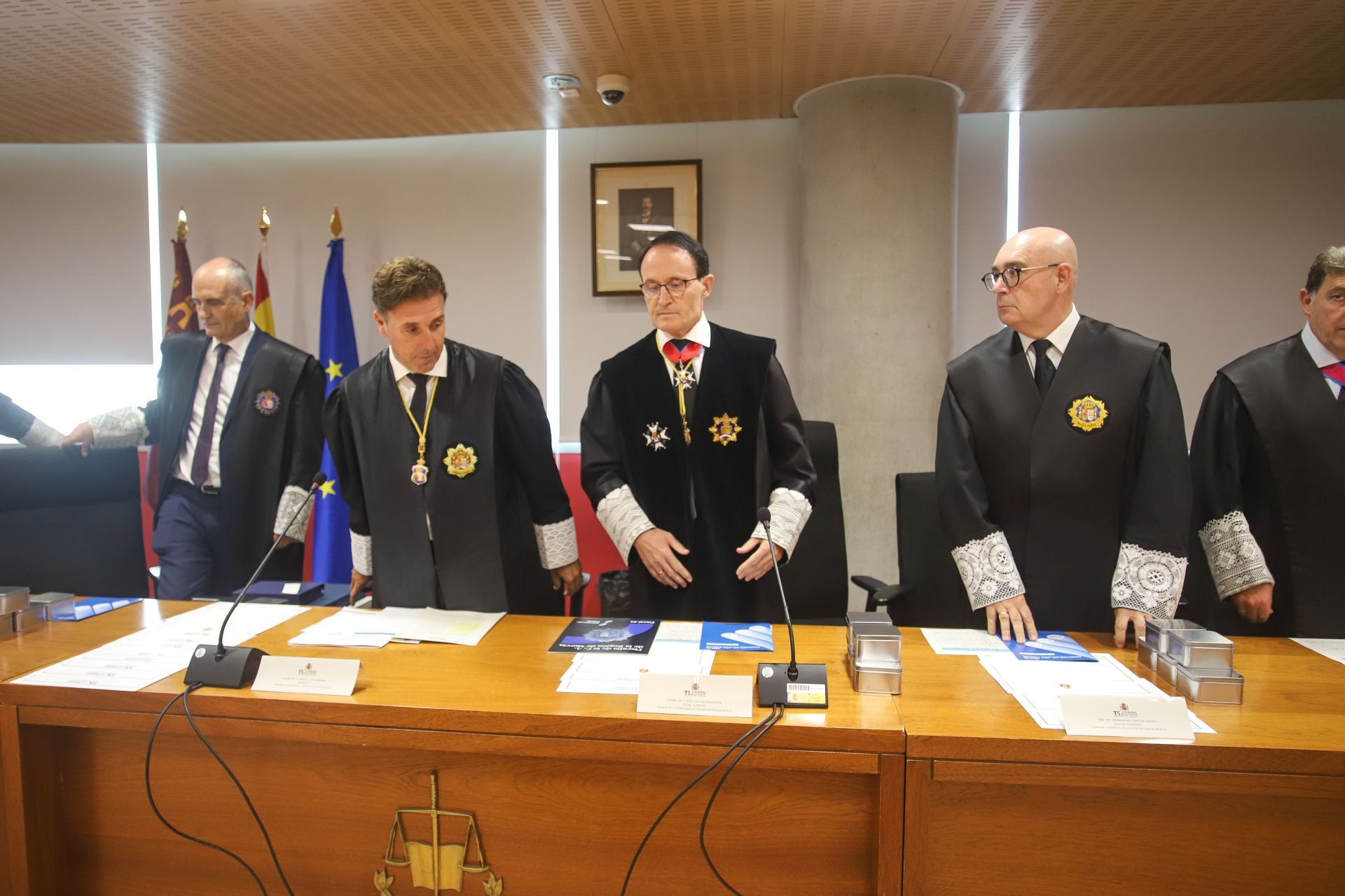 La ceremonia de apertura del Año Judicial en la Región de Murcia, en imágenes