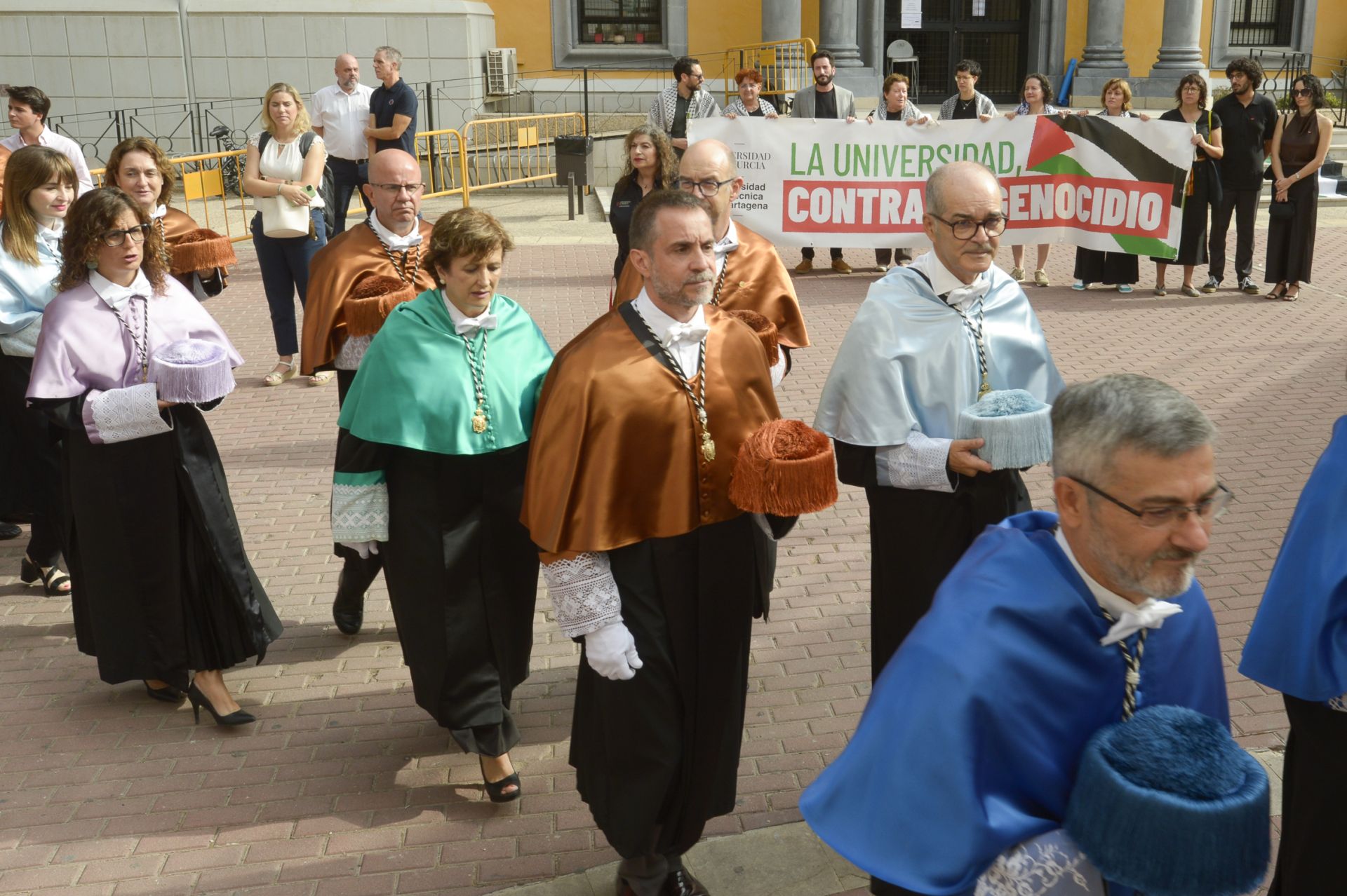 La apertura del curso académico de las universidades públicas de la Región de Murcia, en imágenes