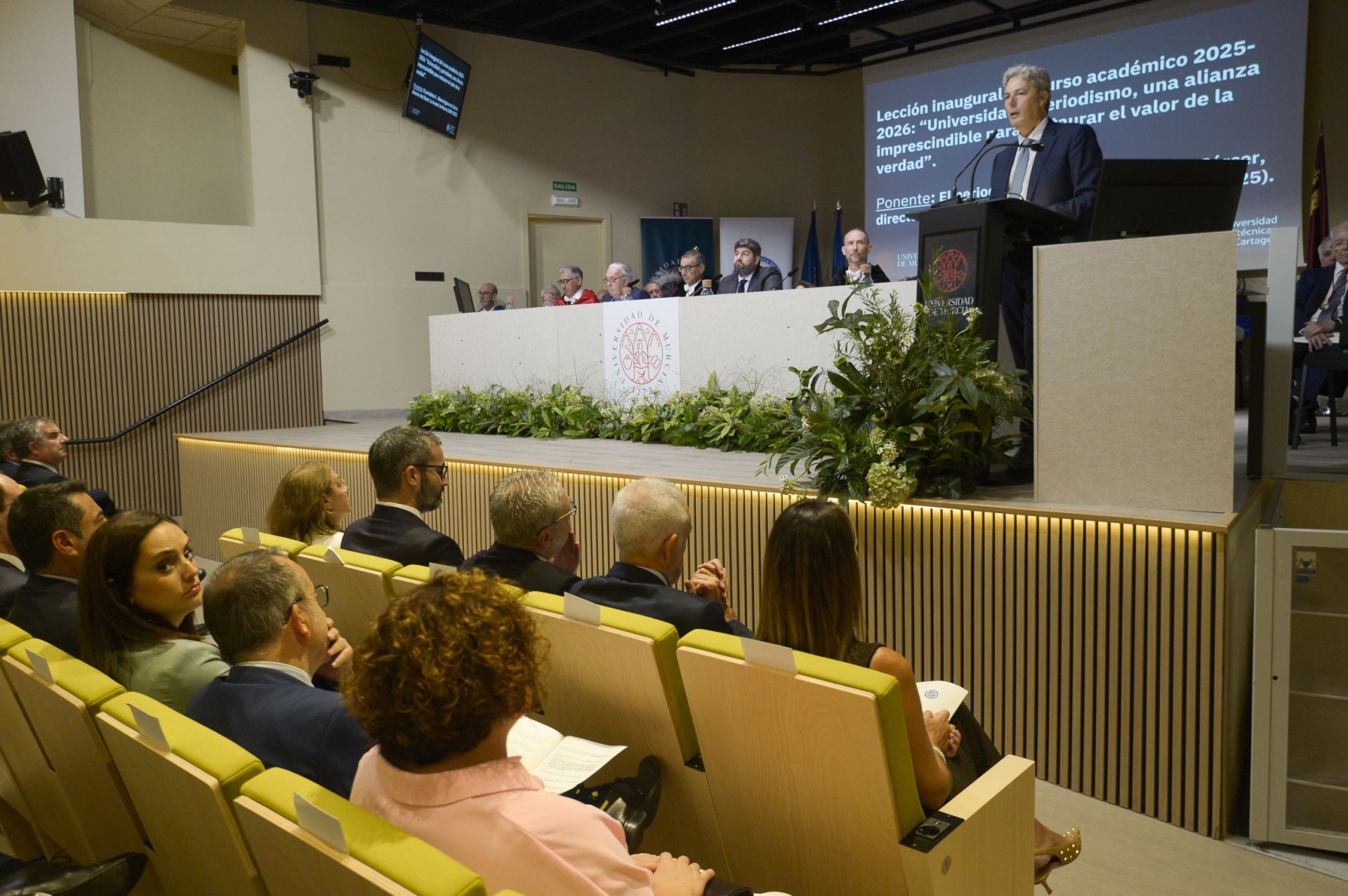 La apertura del curso académico de las universidades públicas de la Región de Murcia, en imágenes