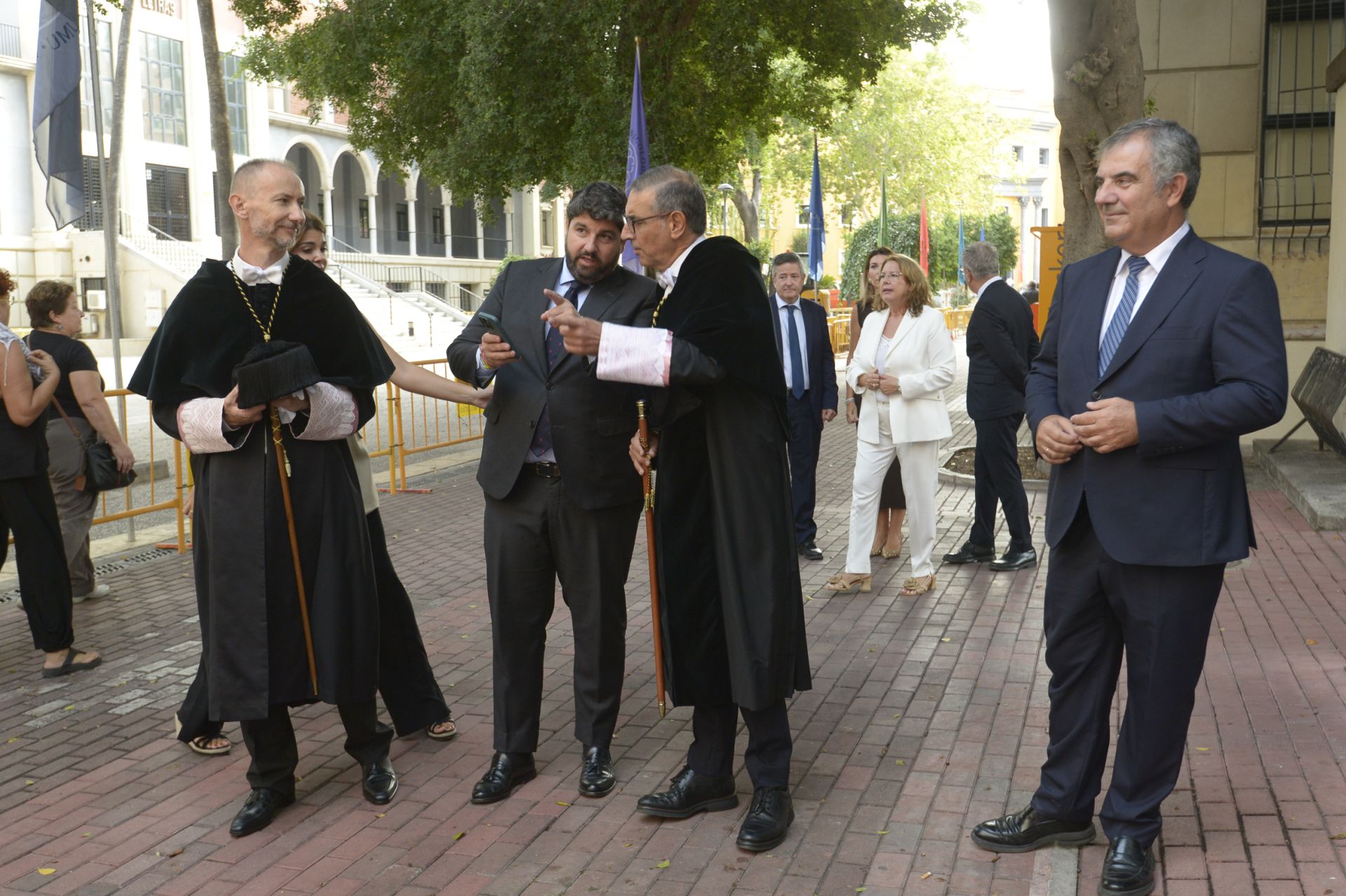 La apertura del curso académico de las universidades públicas de la Región de Murcia, en imágenes