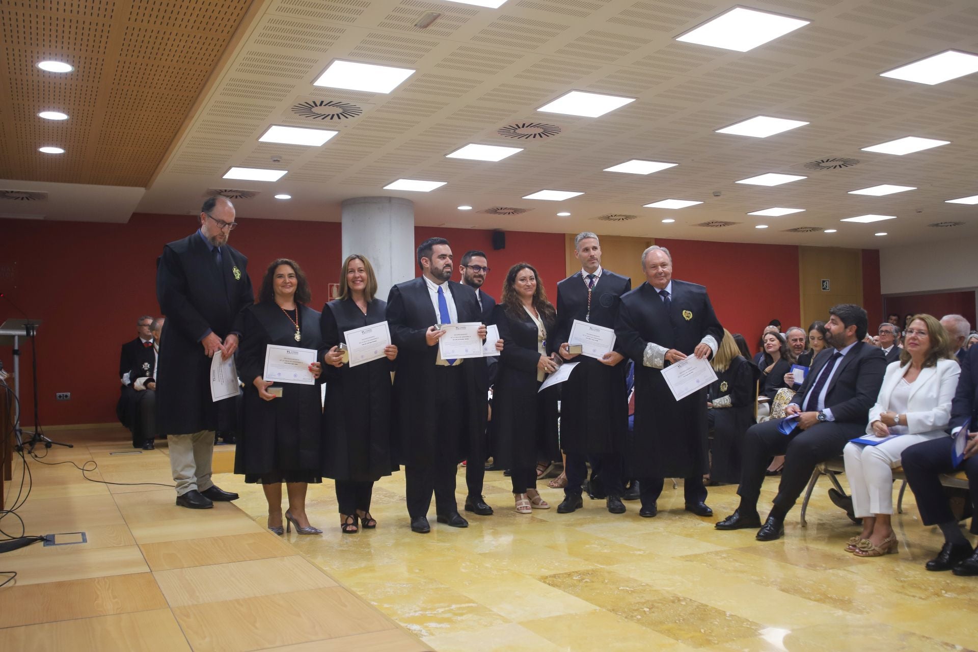 La ceremonia de apertura del Año Judicial en la Región de Murcia, en imágenes