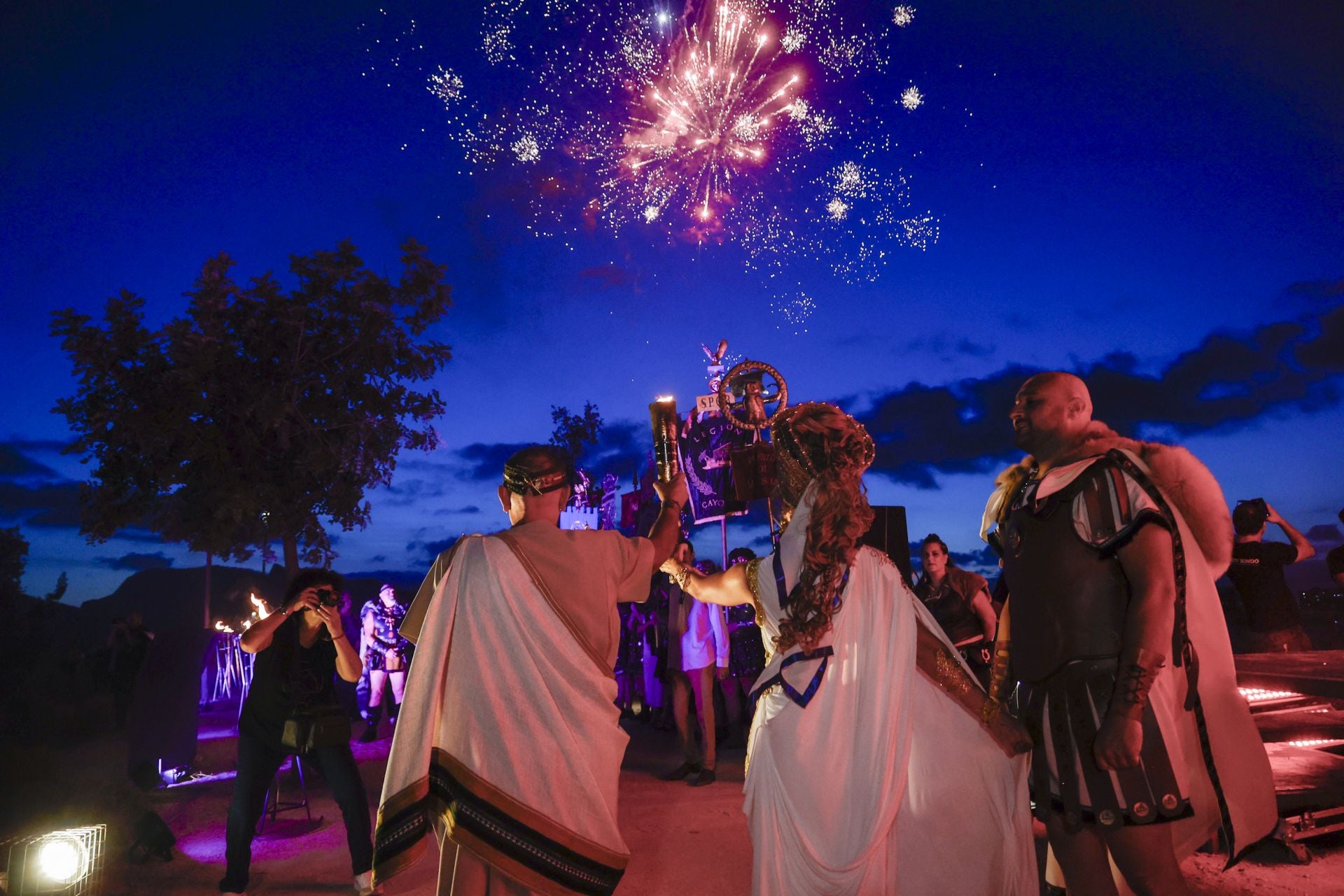 En imágenes, pregón e inicio de las Fiestas de Carthagineses y Romanos