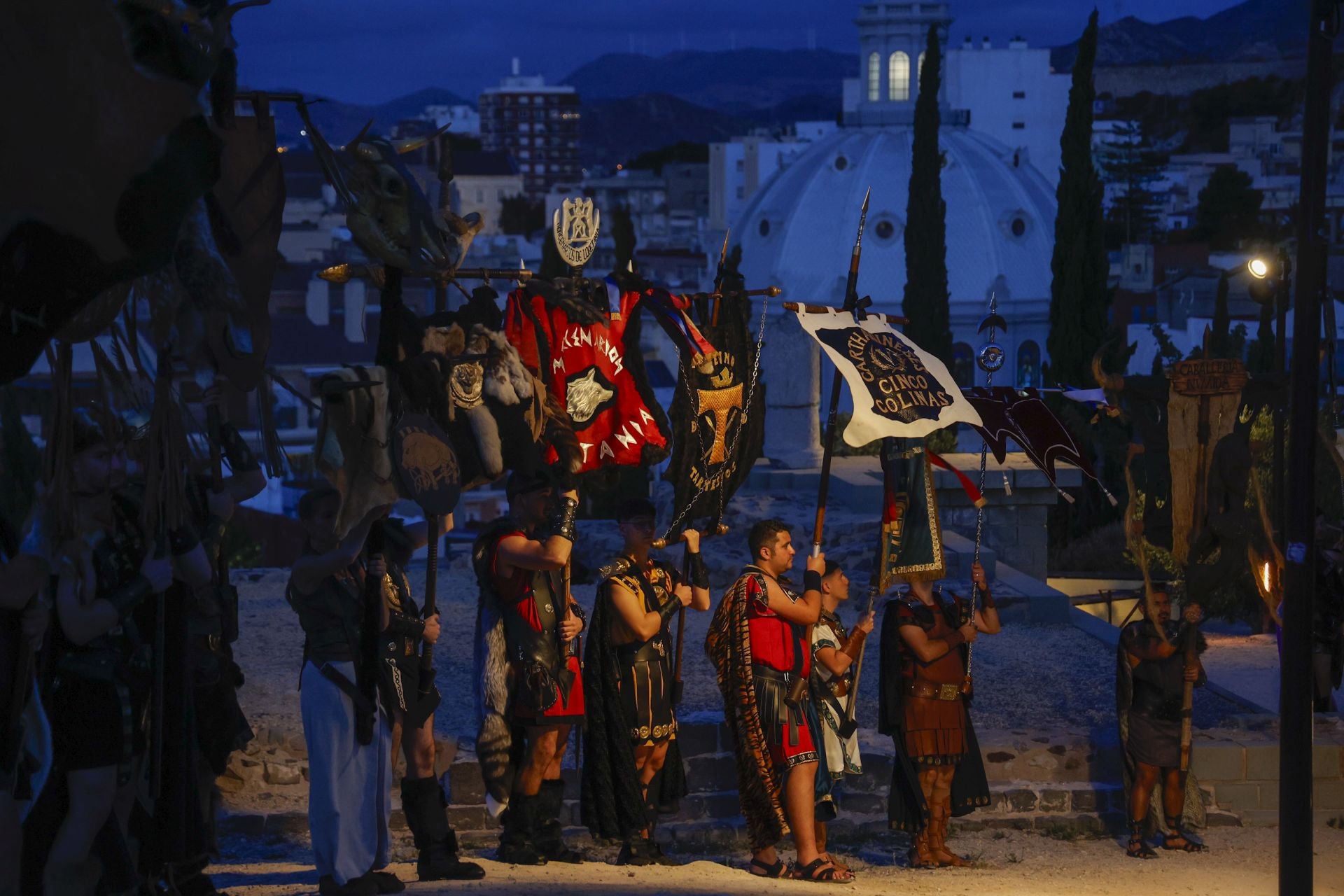 En imágenes, pregón e inicio de las Fiestas de Carthagineses y Romanos