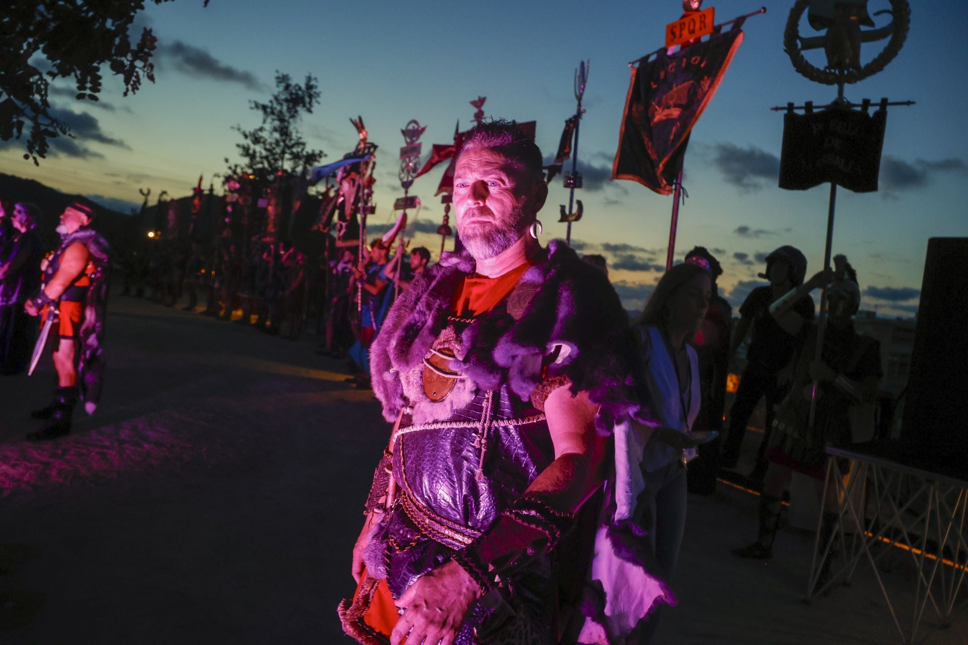 En imágenes, pregón e inicio de las Fiestas de Carthagineses y Romanos