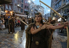 Un desfile de las fiestas de Carthagineses y Romanos de 2024.