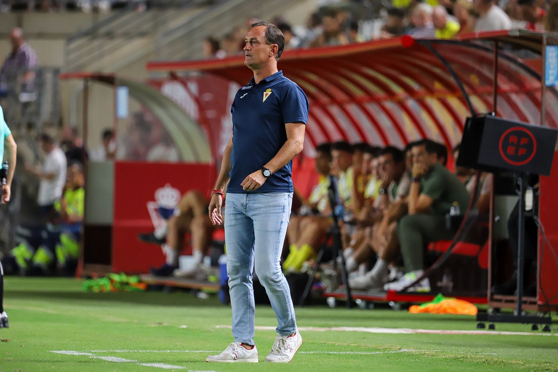 El Real Murcia consigue el empate en el último minuto, en imágenes