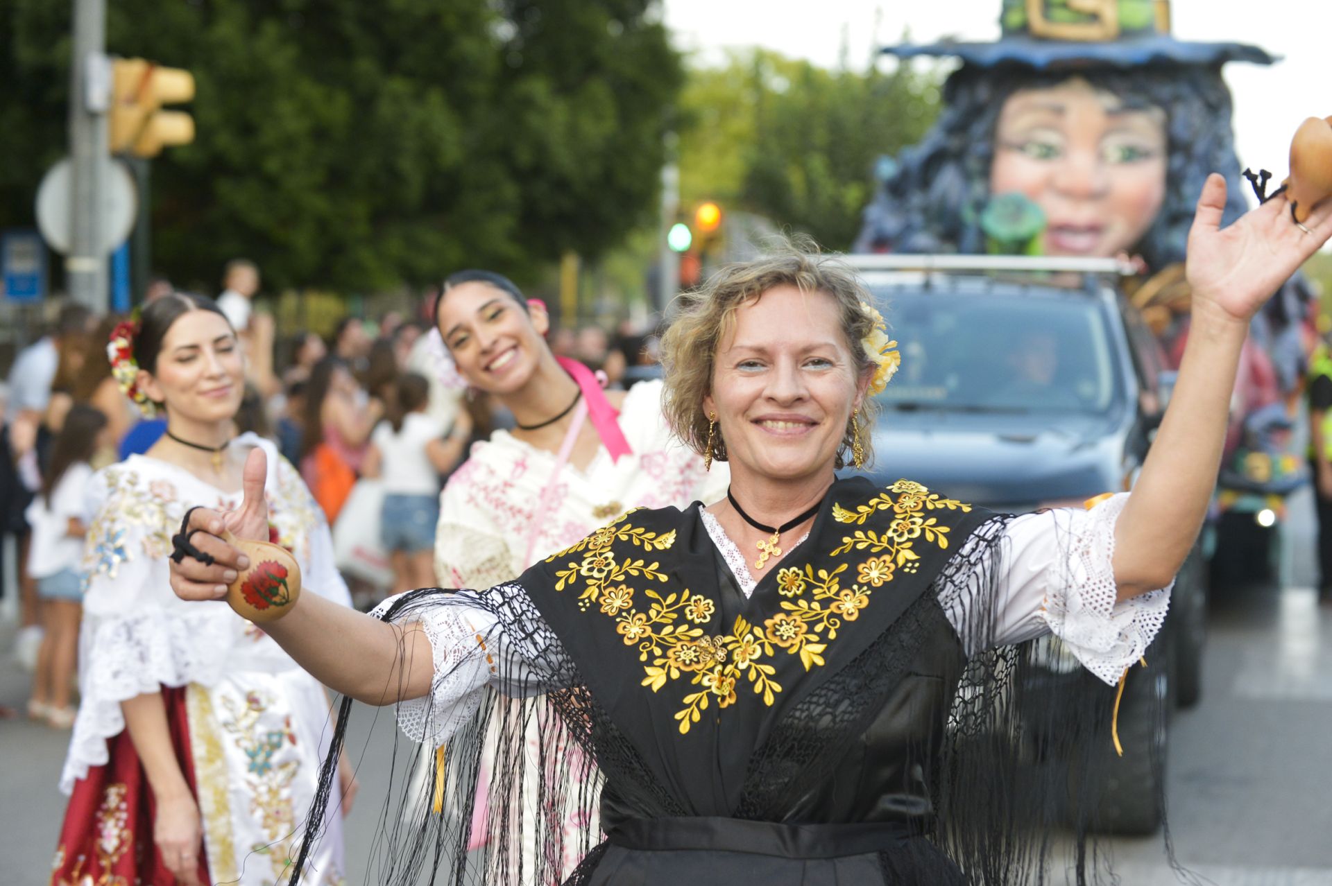 En imágenes, desfile de las carrozas de Molina de Segura