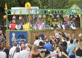En imágenes, desfile de las carrozas de Molina de Segura