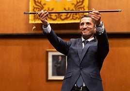 Cristóbal Casado, nuevo alcalde de la localidad.