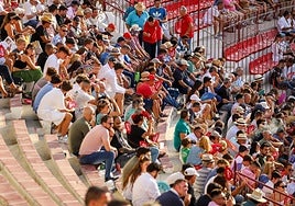 El tendido de sol, animado.