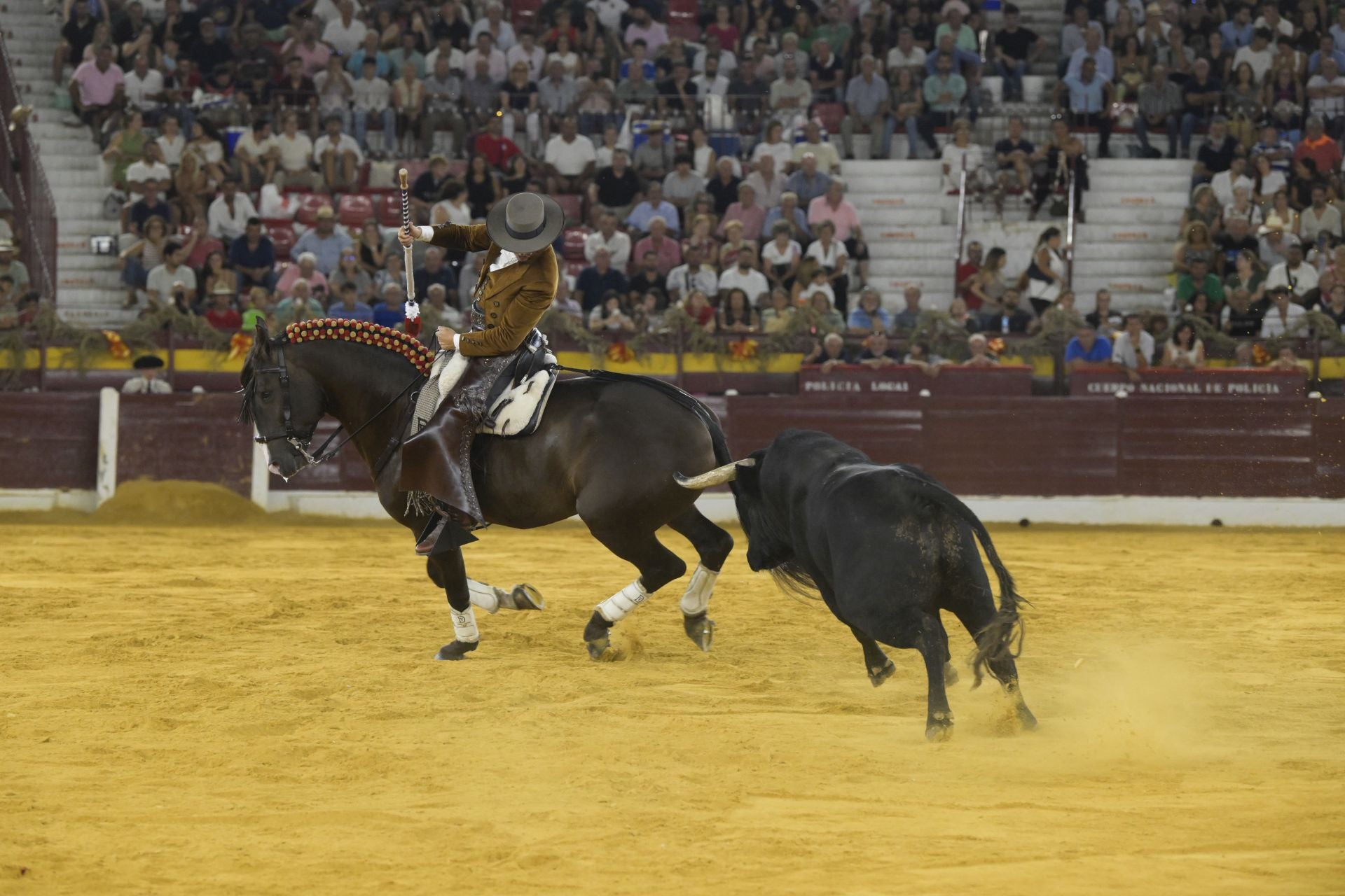 Las imágenes de la corrida de rejones de la Feria de Taurina de Murcia