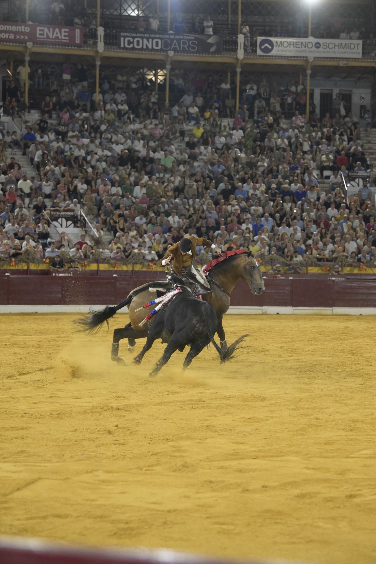 Las imágenes de la corrida de rejones de la Feria de Taurina de Murcia