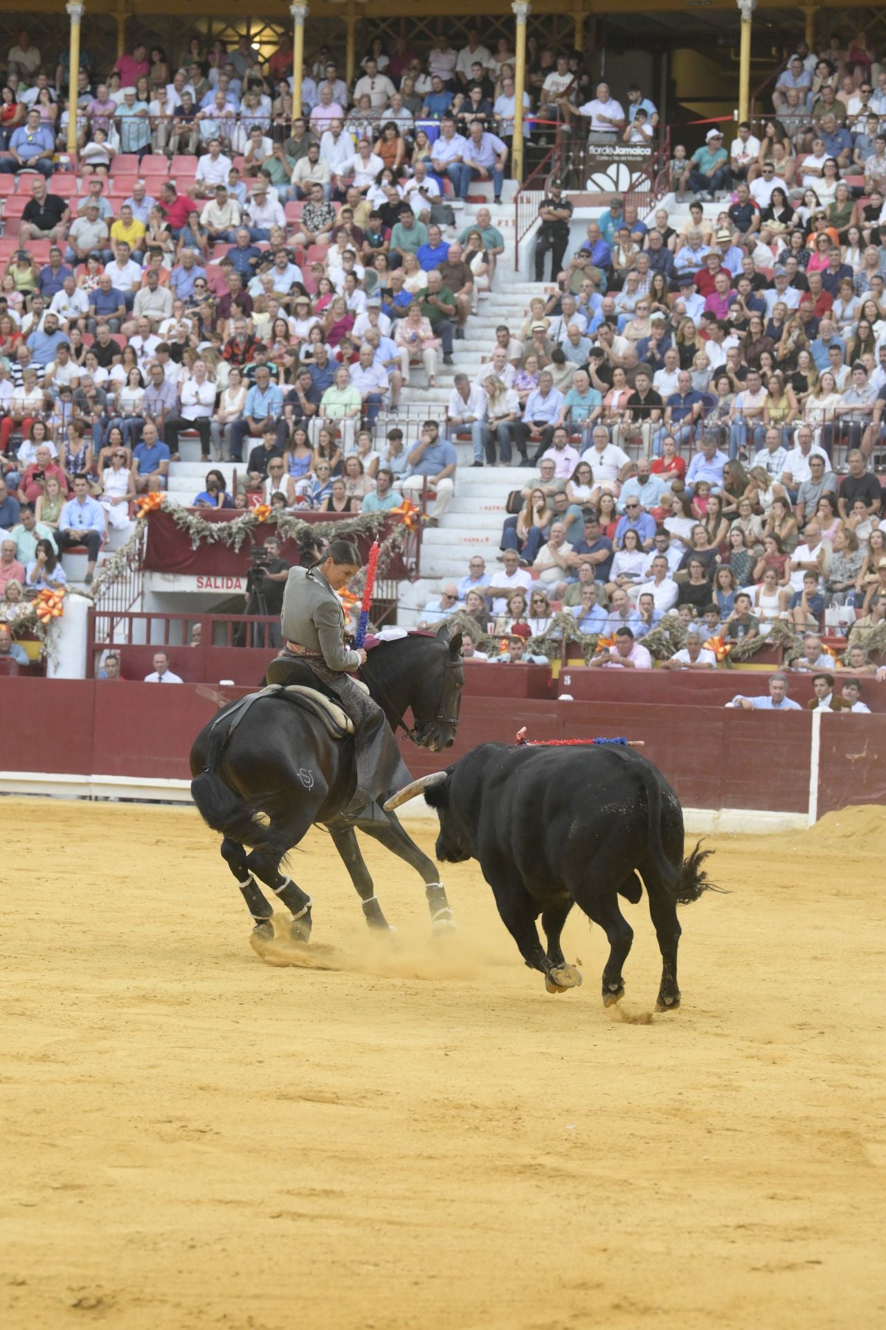 Las imágenes de la corrida de rejones de la Feria de Taurina de Murcia