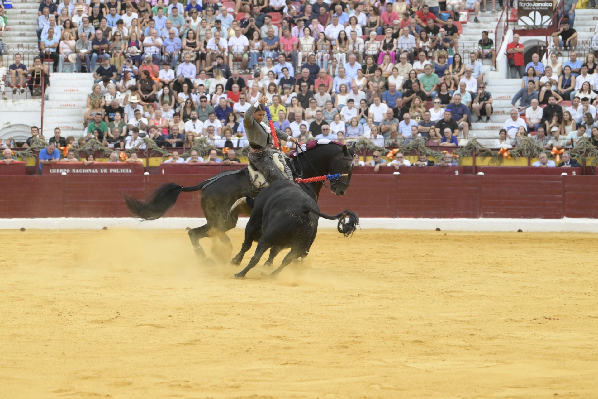 Las imágenes de la corrida de rejones de la Feria de Taurina de Murcia