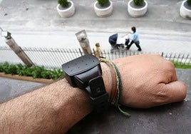 Pulsera antimaltrato.