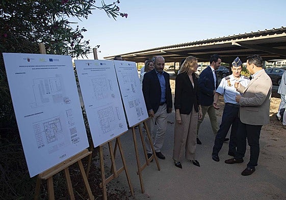 Presentación del proyecto este lunes en el aeropuerto.