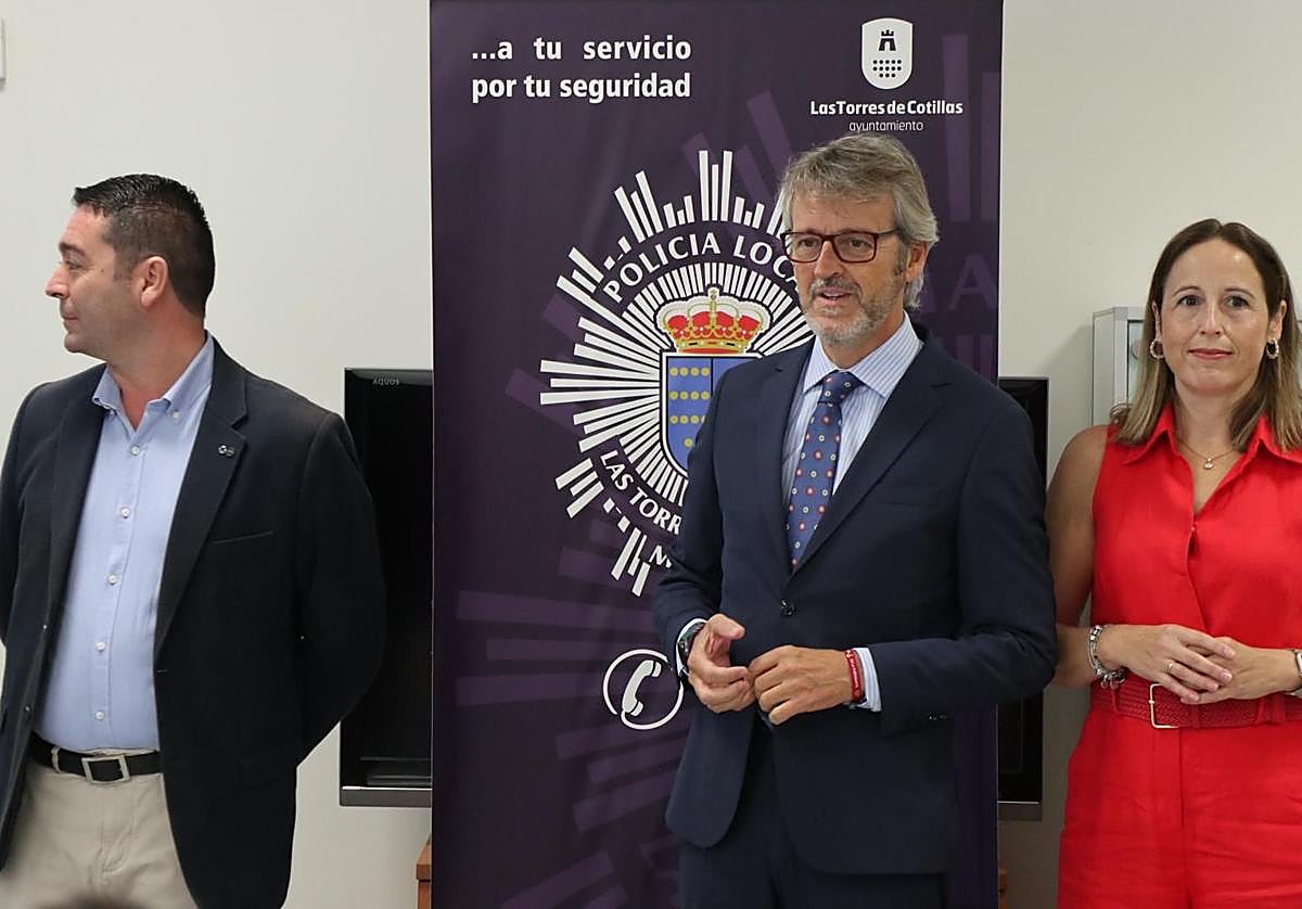 Luis Alberto Marín, este lunes, en Las Torres de Cotillas.