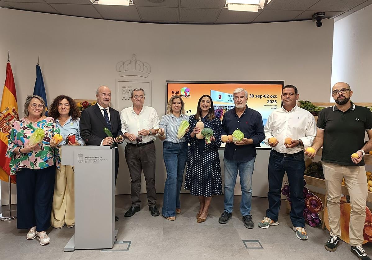 Asistentes a la presentación de la participación regional en Fruit Attraction