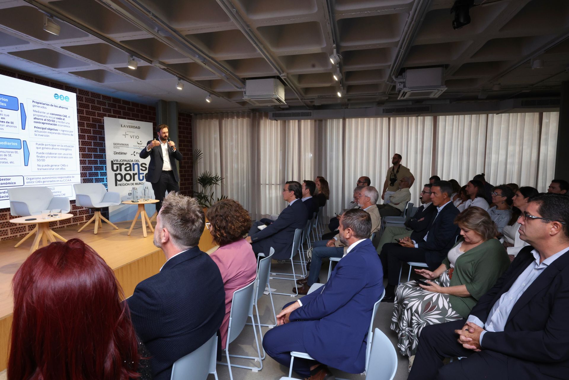 En imágenes, la VIII Jornada Sectorial del Transporte de la Región