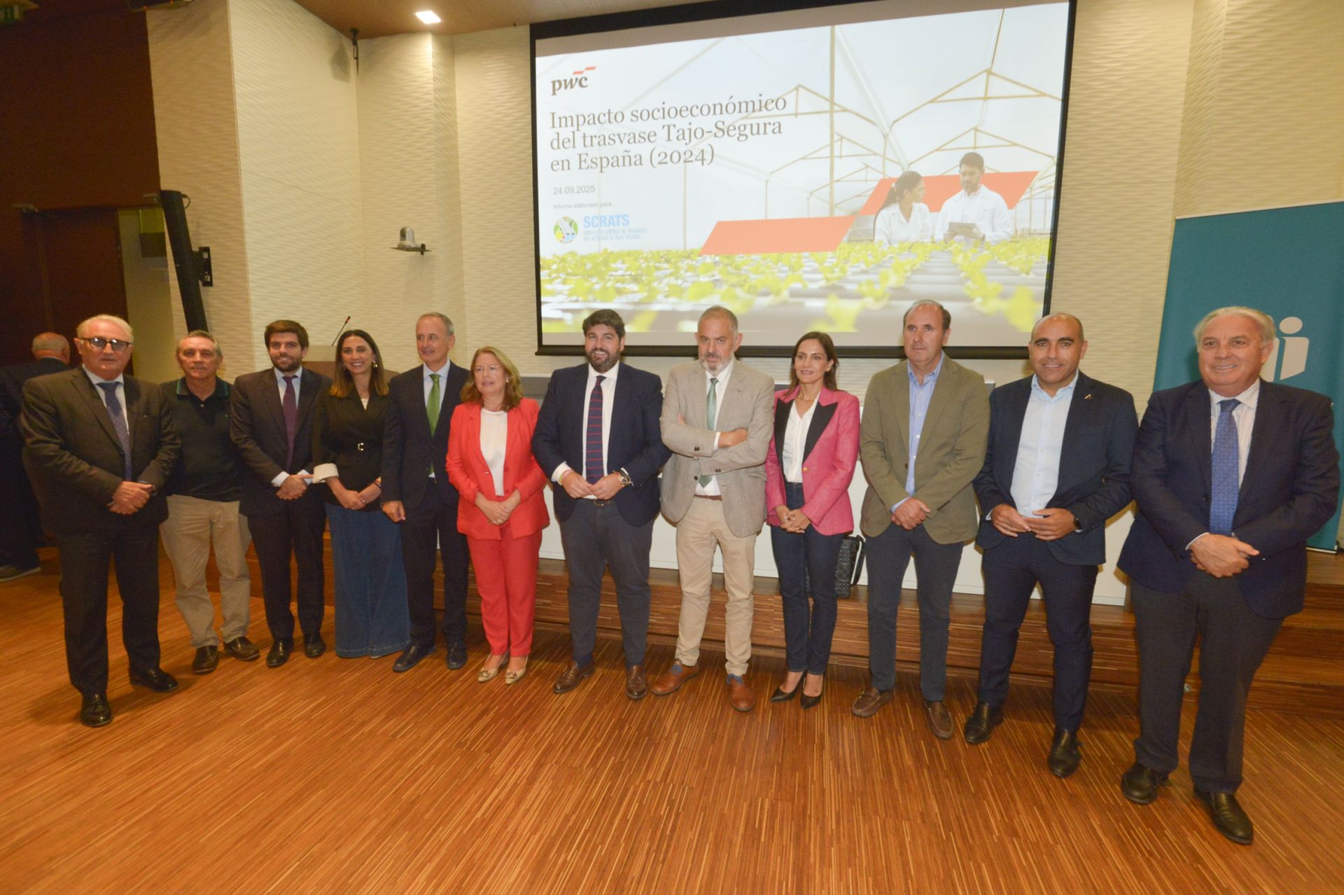 En imágenes, la presentación del estudio sobre el impacto socioeconómico del Trasvase