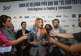 La inauguración de la Feria Regional de Empleo y Formación, en imágenes
