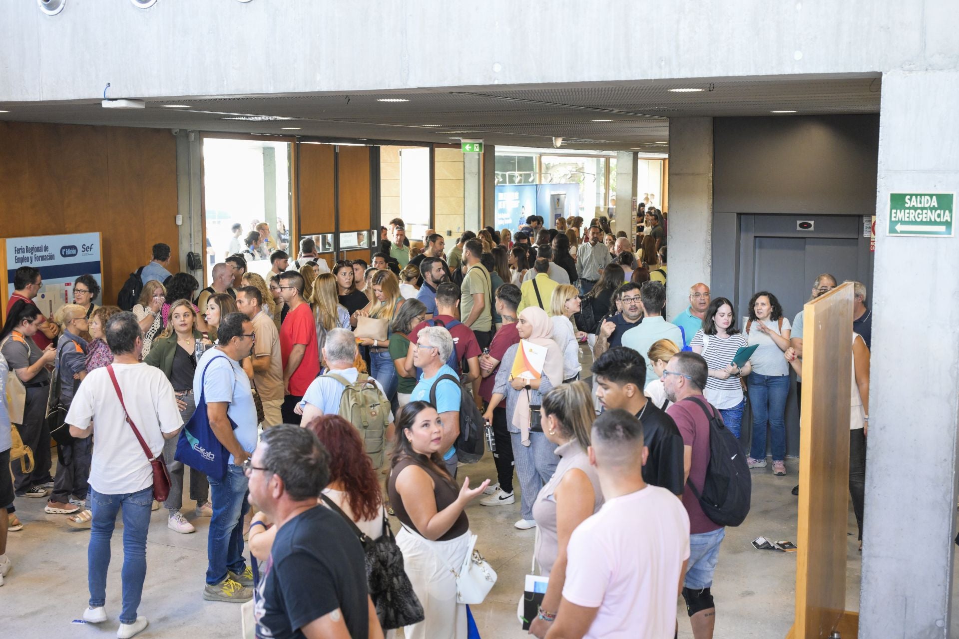La inauguración de la Feria Regional de Empleo y Formación, en imágenes