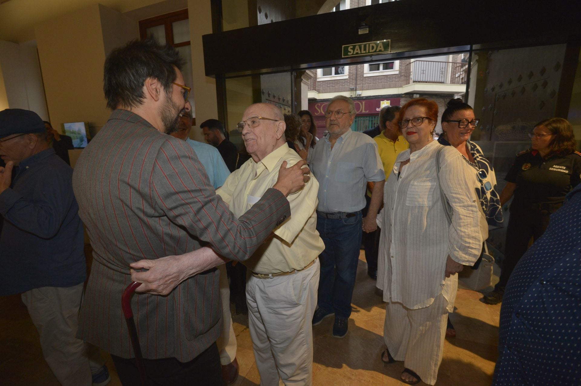 Las imágenes el homenaje a José Lucas en Murcia