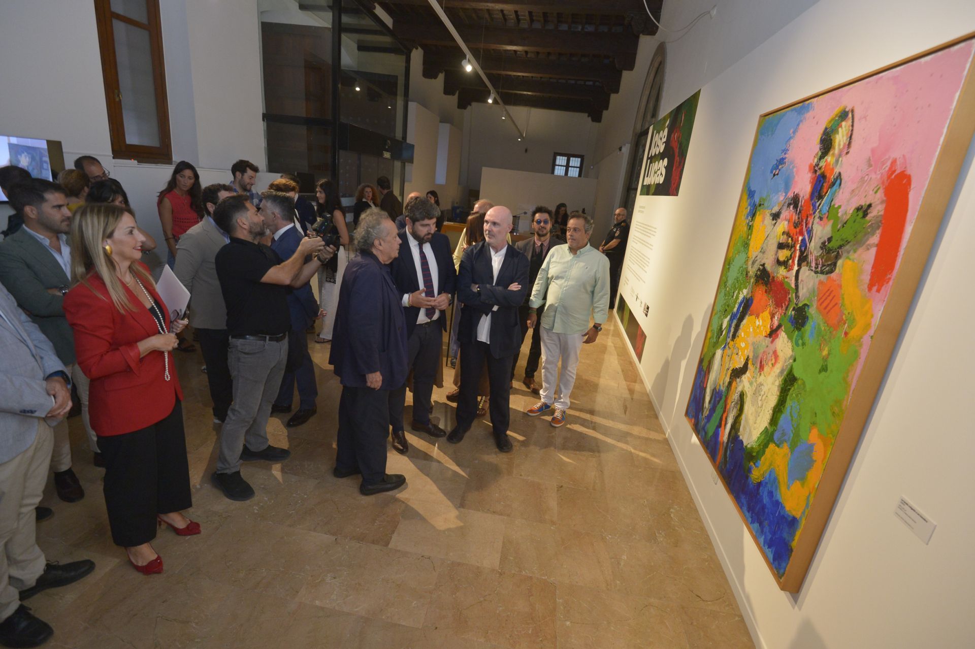 Las imágenes el homenaje a José Lucas en Murcia