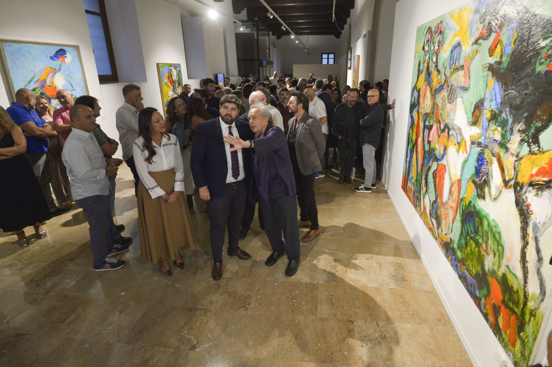 Las imágenes el homenaje a José Lucas en Murcia