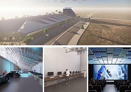 Recreaciones del futuro Centro de Capacitación Industrial, Naval, Náutico y de Transformación Tecnológica.