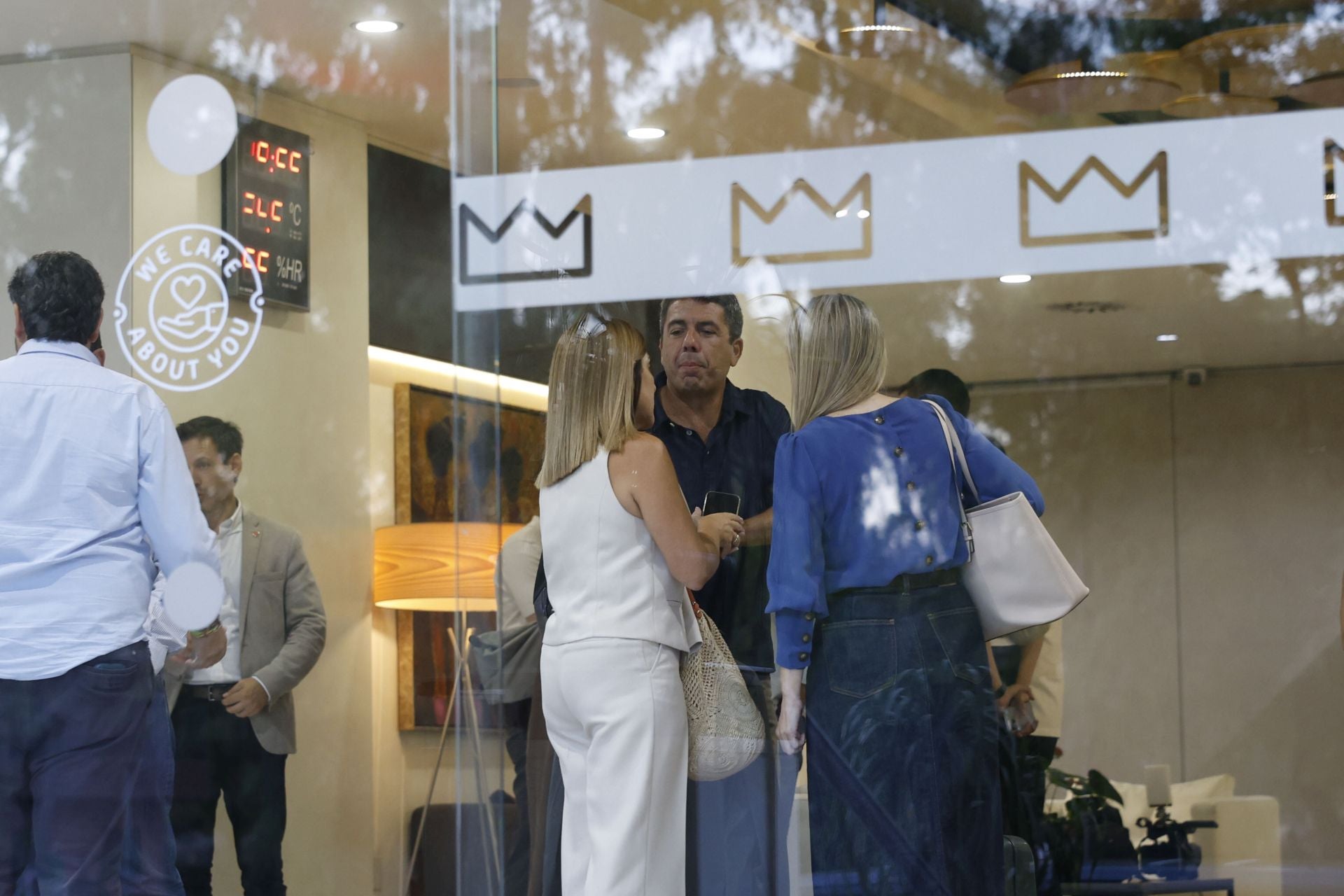 En imágenes, llegada de los presidentes autonómicos del PP a la cumbre de Murcia