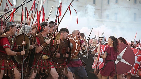 En imágenes, batalla por la Conquista de Qart Hadast en Carthagineses y Romanos