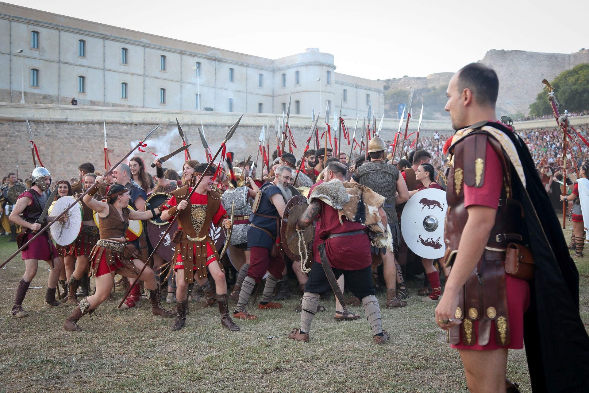 En imágenes, batalla por la Conquista de Qart Hadast en Carthagineses y Romanos