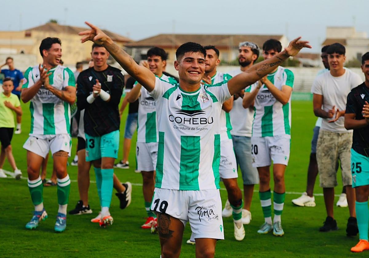 Agustín Juárez, después del partido contra el CE Sabadell en el que consiguieron un empate en el último minuto.