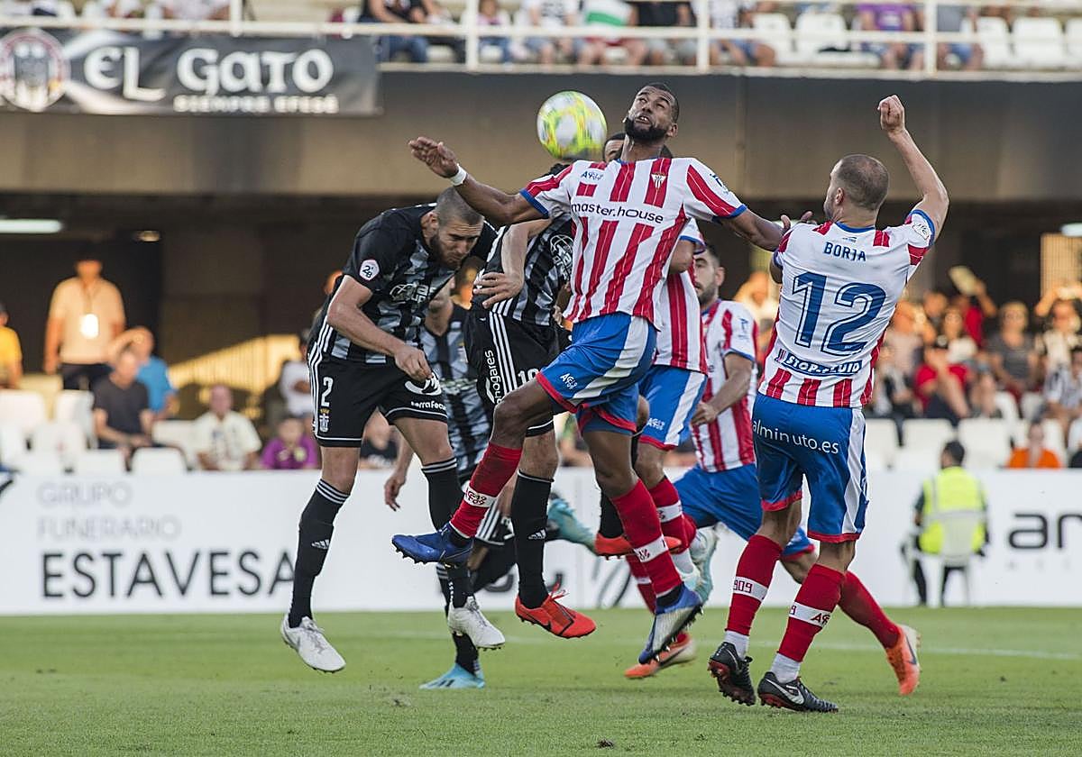 Imagen de archivo de un encuentro entre el Cartagena y el Algeciras.