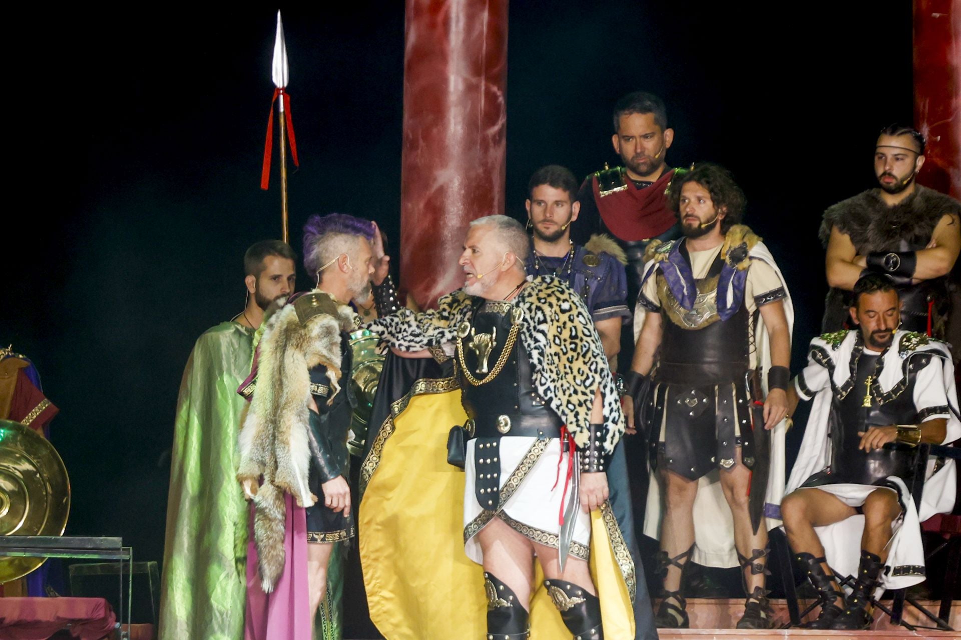 Aníbal contrata mercenarios en las fiestas de Carthagineses y Romanos, en imágenes