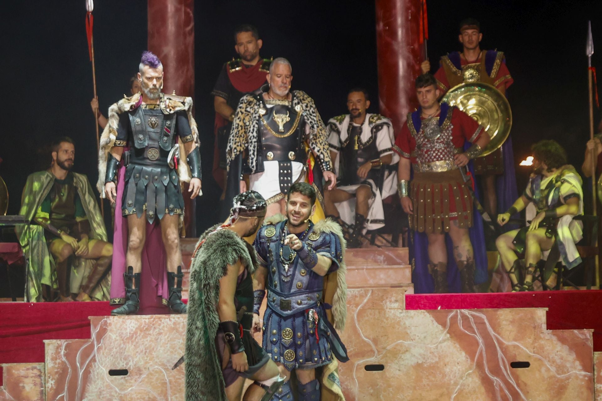 Aníbal contrata mercenarios en las fiestas de Carthagineses y Romanos, en imágenes