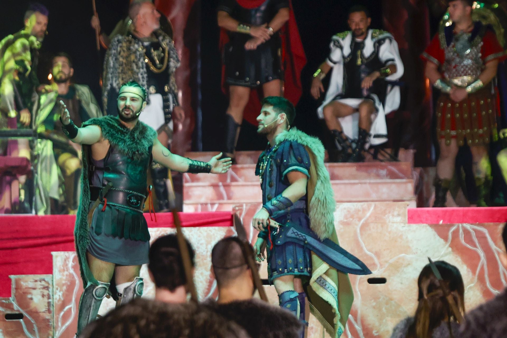 Aníbal contrata mercenarios en las fiestas de Carthagineses y Romanos, en imágenes