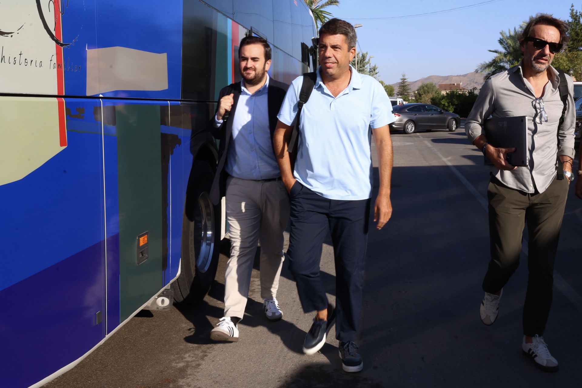 En imágenes, los presidentes autonómicos del PP llegan a la cumbre en Murcia