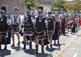 En imágenes, el homenaje a los caídos en batalla de Carthagineses y Romanos