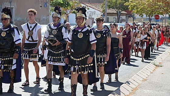 En imágenes, el homenaje a los caídos en batalla de Carthagineses y Romanos