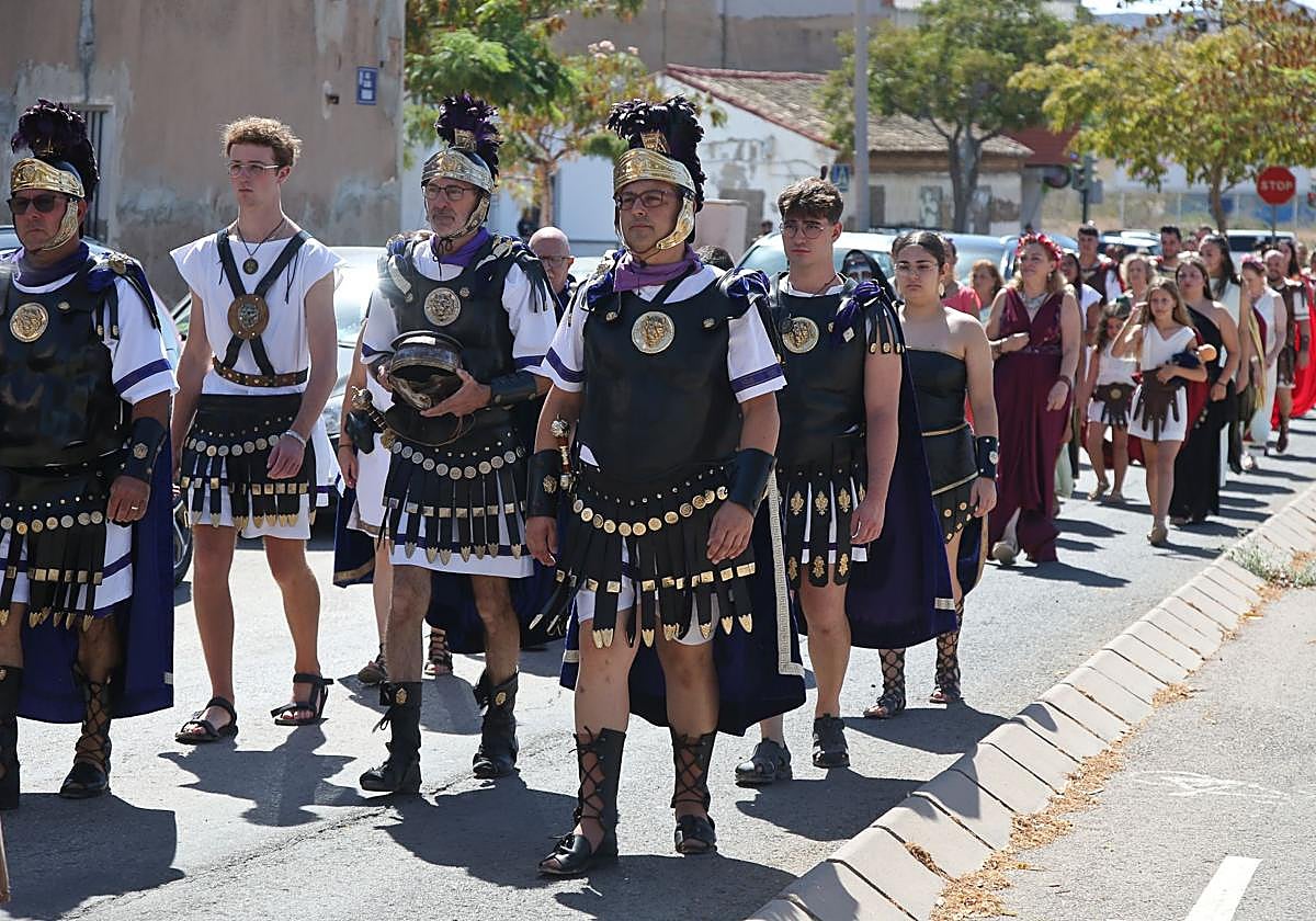 En imágenes, el homenaje a los caídos en batalla de Carthagineses y Romanos