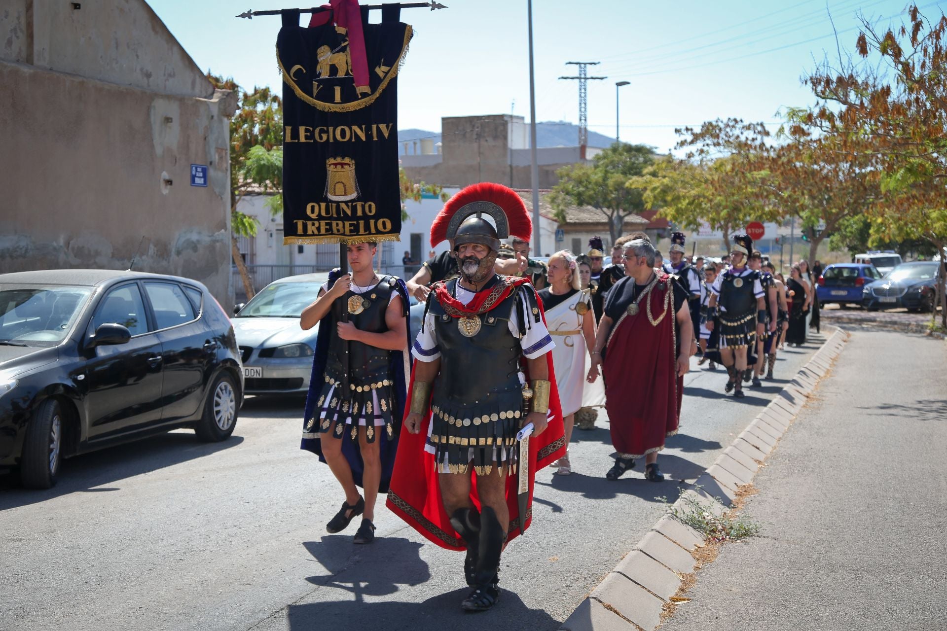 En imágenes, el homenaje a los caídos en batalla de Carthagineses y Romanos