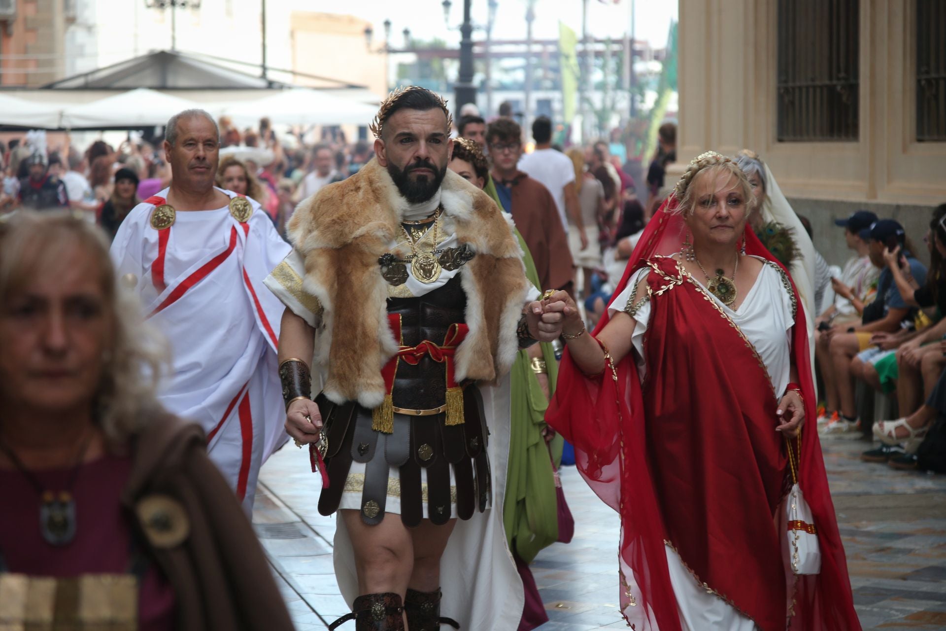 Las imágenes del gran desfile de Carthagineses y Romanos