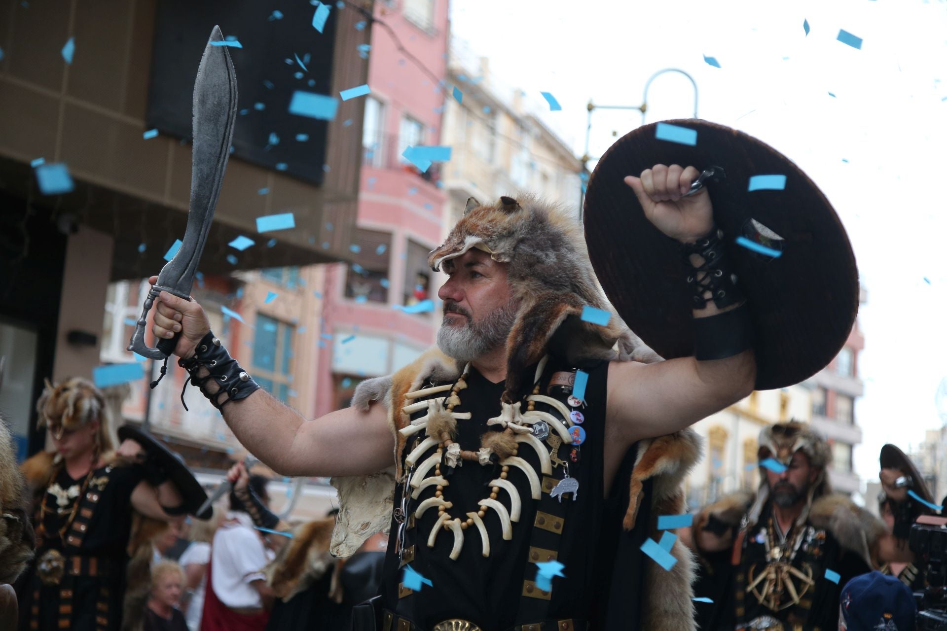 Las imágenes del gran desfile de Carthagineses y Romanos