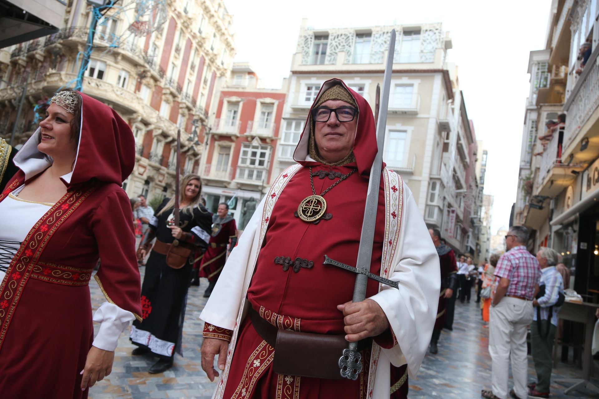 Las imágenes del gran desfile de Carthagineses y Romanos