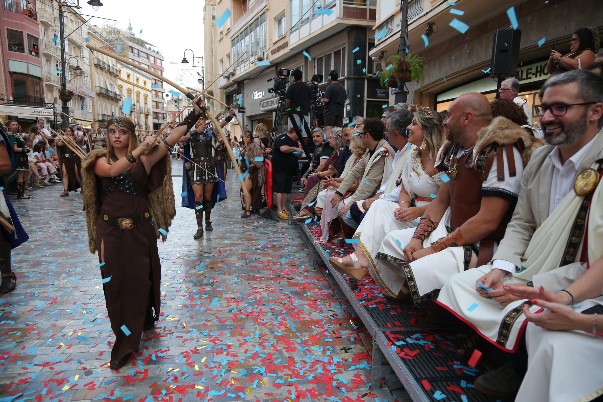 Las imágenes del gran desfile de Carthagineses y Romanos