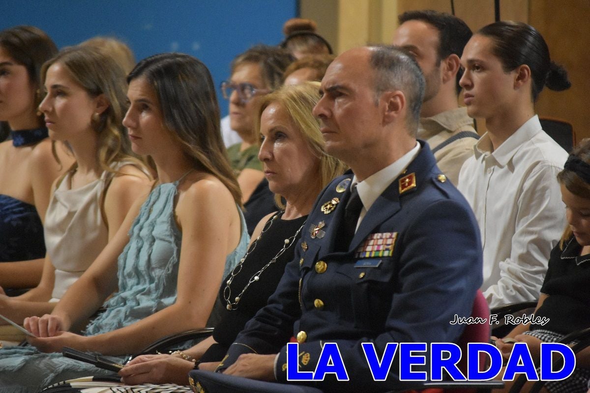 Imágenes de la entrega del título de Hijo Predilecto de Caravaca al general Pascual Soria