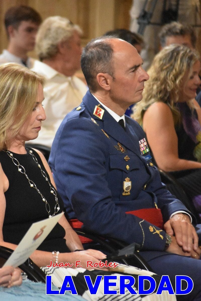 Imágenes de la entrega del título de Hijo Predilecto de Caravaca al general Pascual Soria